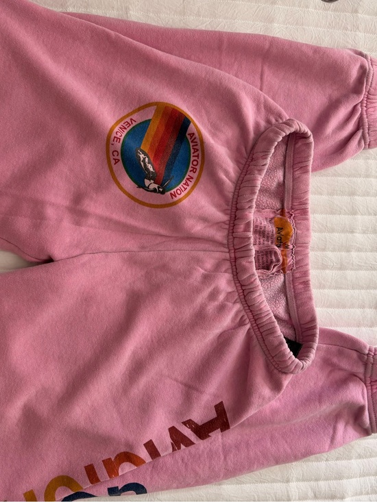 Aviator Nation Pants - Pink Aviator Nation Sweatpants